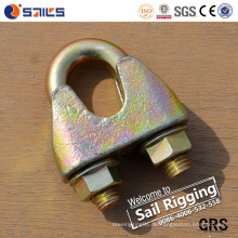 Rigigng Galvanisierter verformbarer DIN1142 Drahtseil-Clip